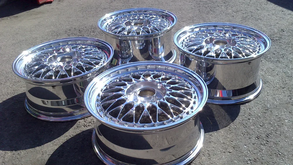 Teljes felületű felni felújítás eredménye